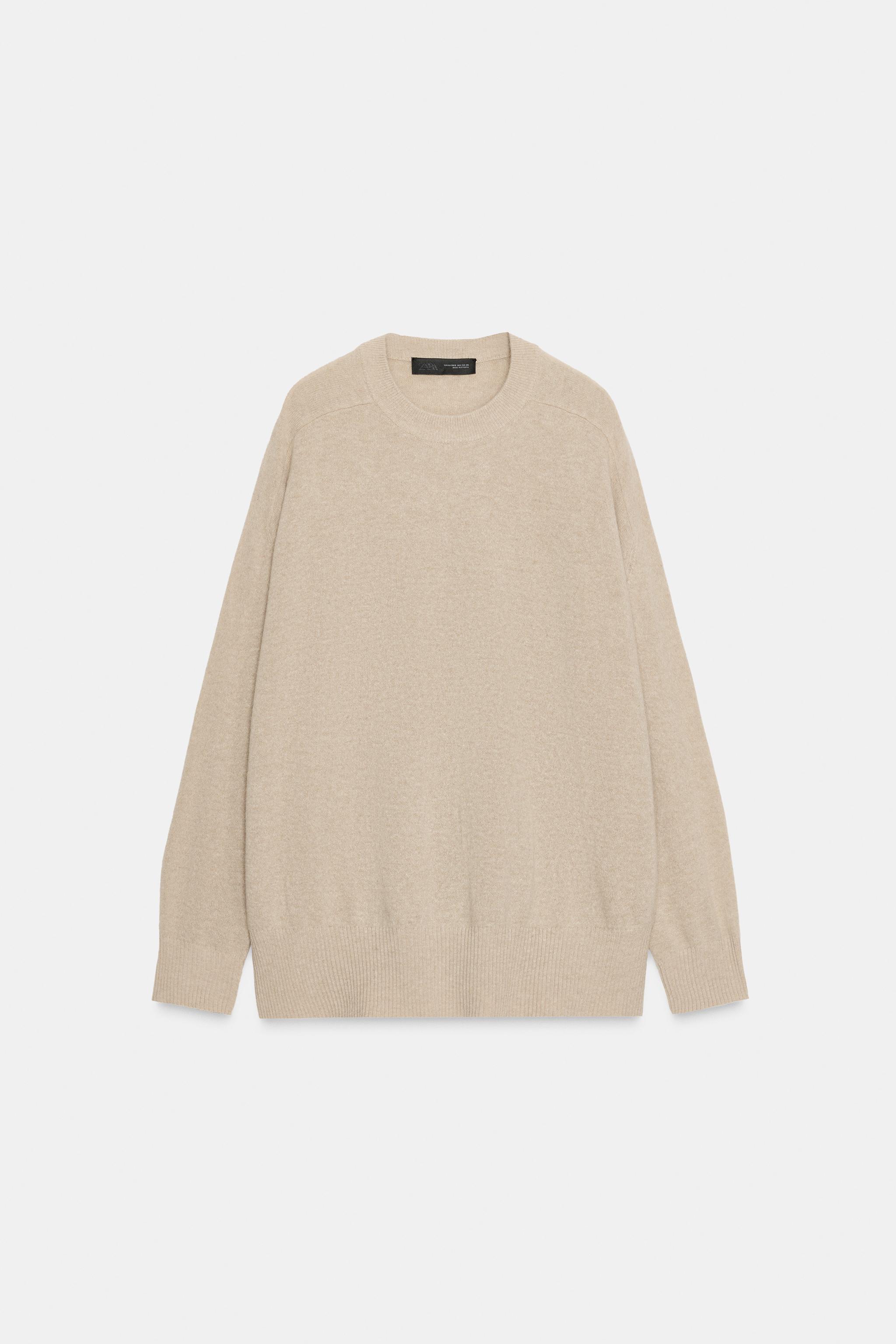 100% WOOL OVERSIZED SWEATER
